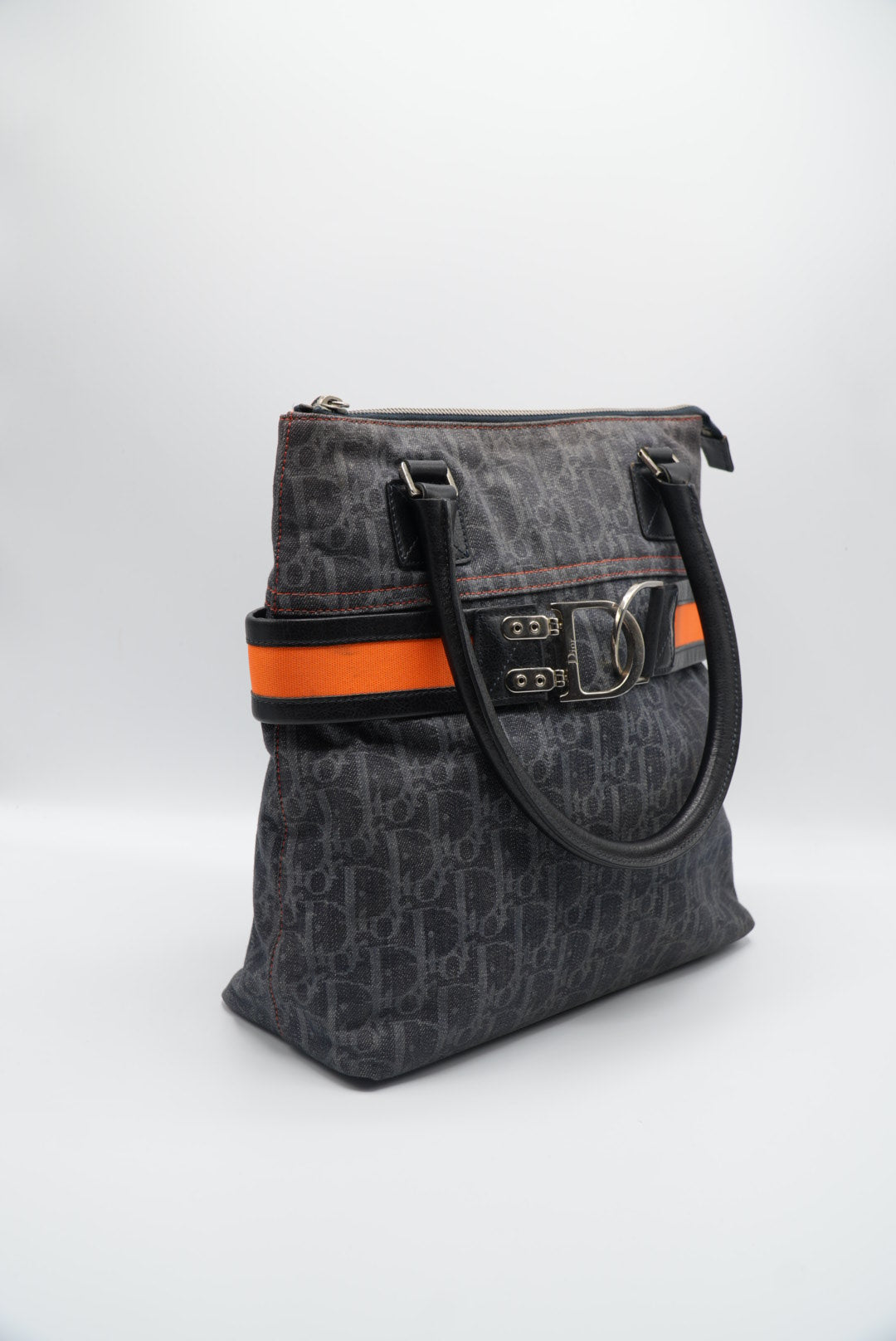 Christian Dior Flight Oblique Trotter Tote Bag