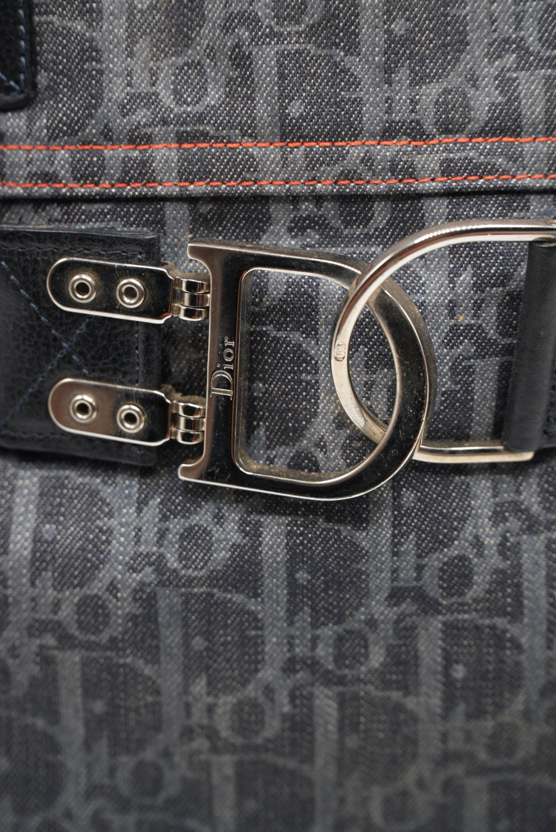 Christian Dior Flight Oblique Trotter Tote Bag