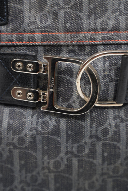 Christian Dior Flight Oblique Trotter Tote Bag