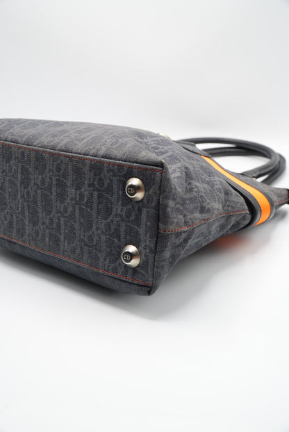 Christian Dior Flight Oblique Trotter Tote Bag