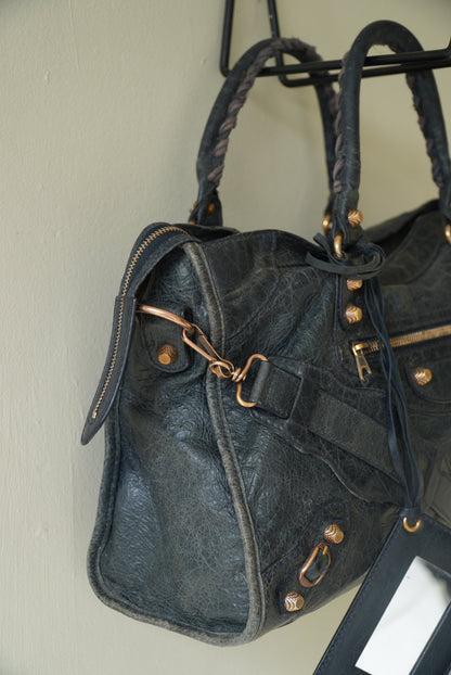 Balenciaga 2000’s Giant 12 Gold City Bag