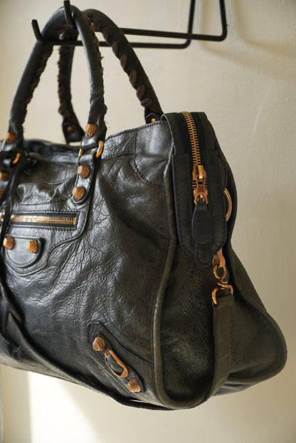 Balenciaga 2000’s Giant 12 Gold City Bag