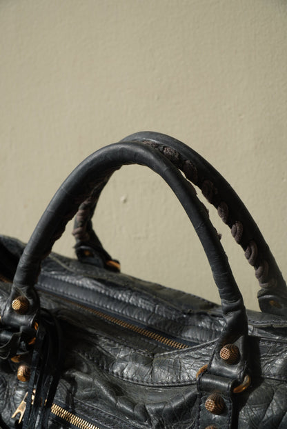Balenciaga 2000’s Giant 12 Gold City Bag