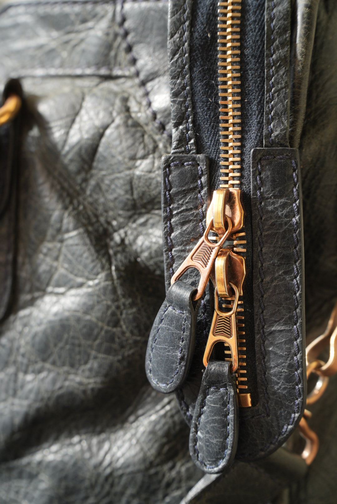 Balenciaga 2000’s Giant 12 Gold City Bag