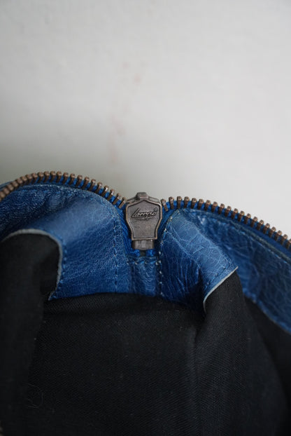 Balenciaga 2000’s Blue Motocross Classic Work Bag