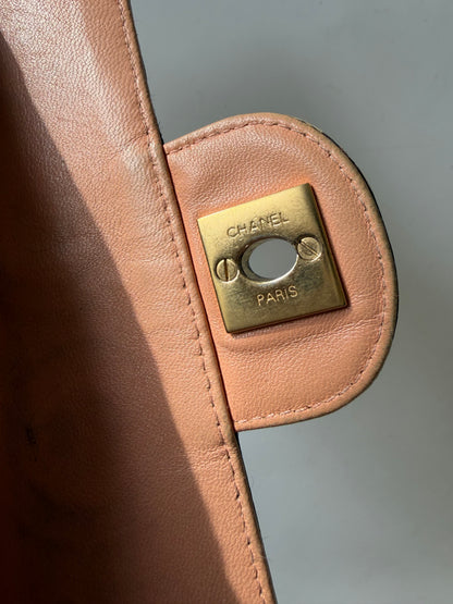Vintage Chanel Ponyhair Coco East West Flap