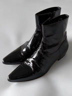 Saint Laurent F/W2006 Devon Patent Leather Boots