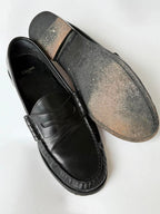 Celine by Hedi Slimane Luco Leather Penny Loafers