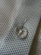 1990’s Chanel Gray Mesh Long-Sleeve Shirt