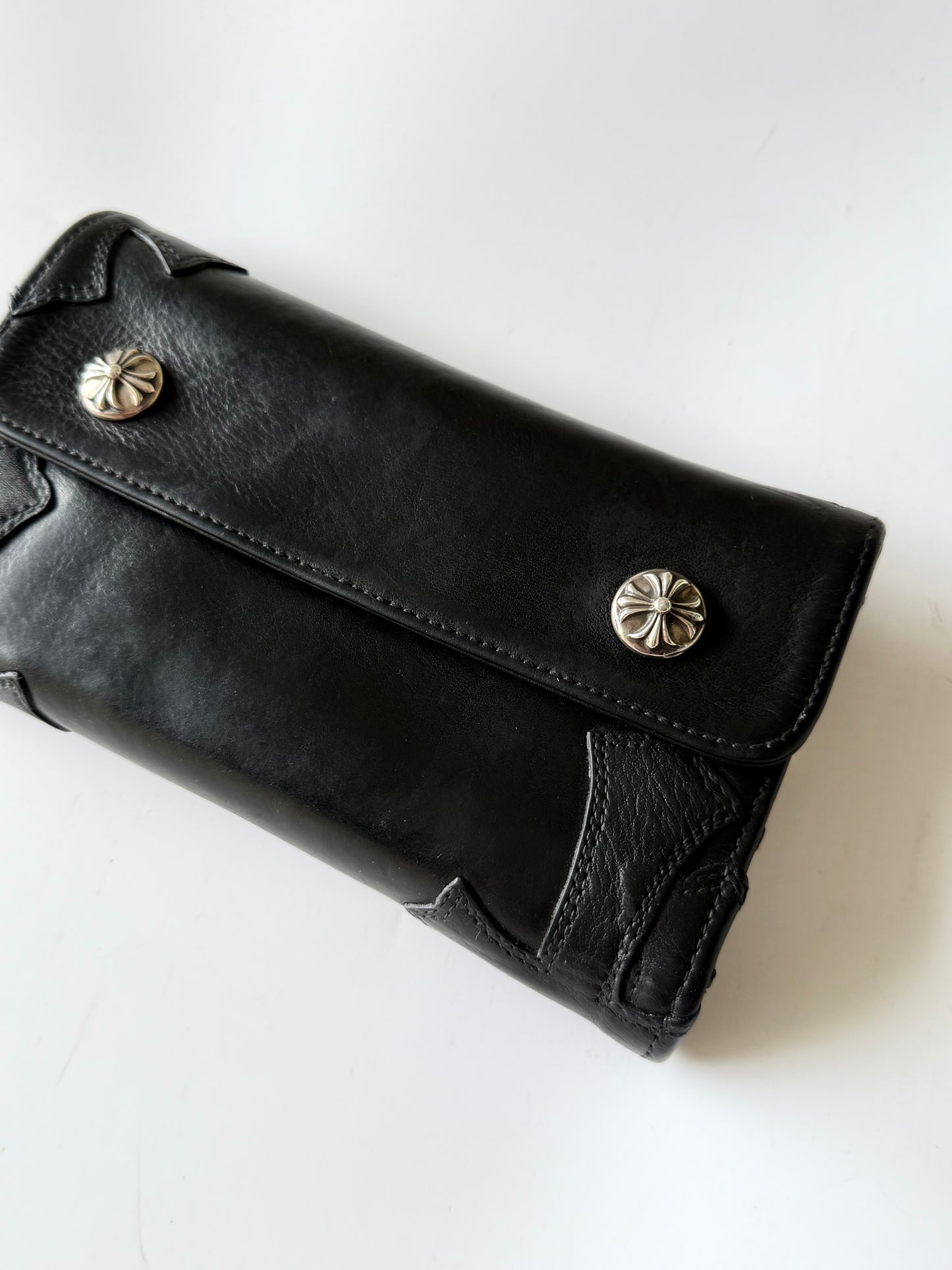 Chrome Hearts Cross Patch Wave Wallet
