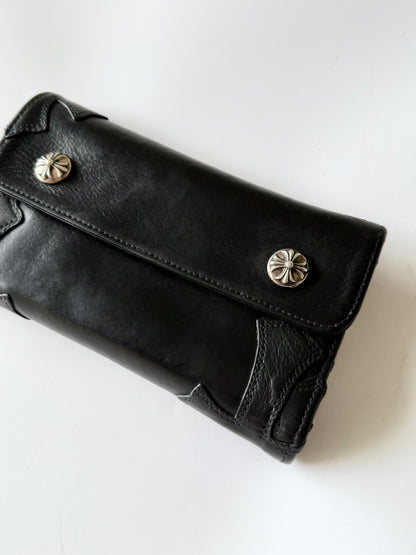 Chrome Hearts Cross Patch Wave Wallet