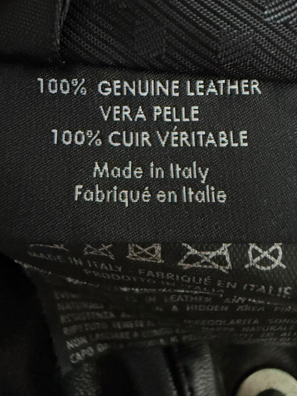 2000's GUCCI ICONIC INNER WEB LEATHER JACKET
