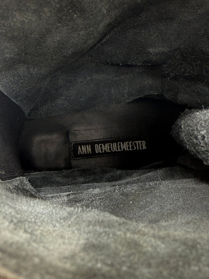 Ann Demeulemeester Bozo Nero Combat Boots