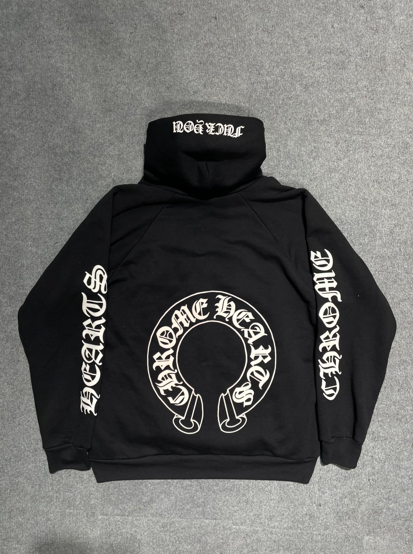 Chrome Hearts 90s Puff Print Thermal Hoodie