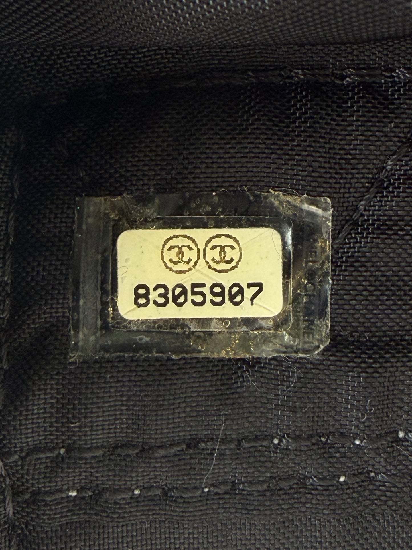 Vintage Chanel Sport Line Mesh Duffle Bag