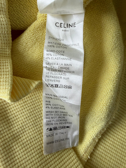Celine S/S2021 "The Dancing Kid" Yellow Hoodie