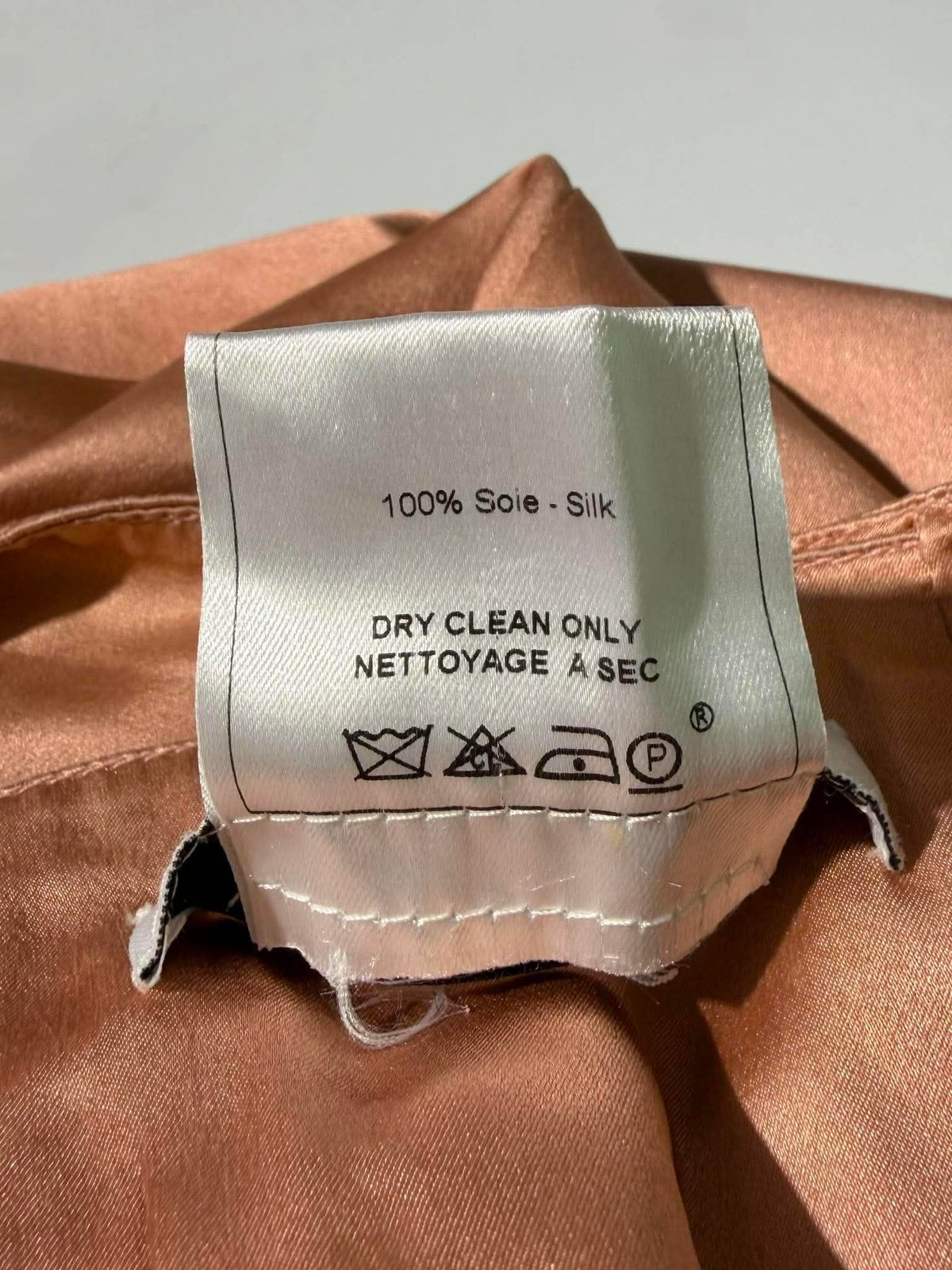 Vintage Christian Dior Boutique Dusty Pink Slip Skirt