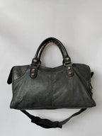 2000’s Balenciaga Dark Gray Giant 21 Silver Part Time