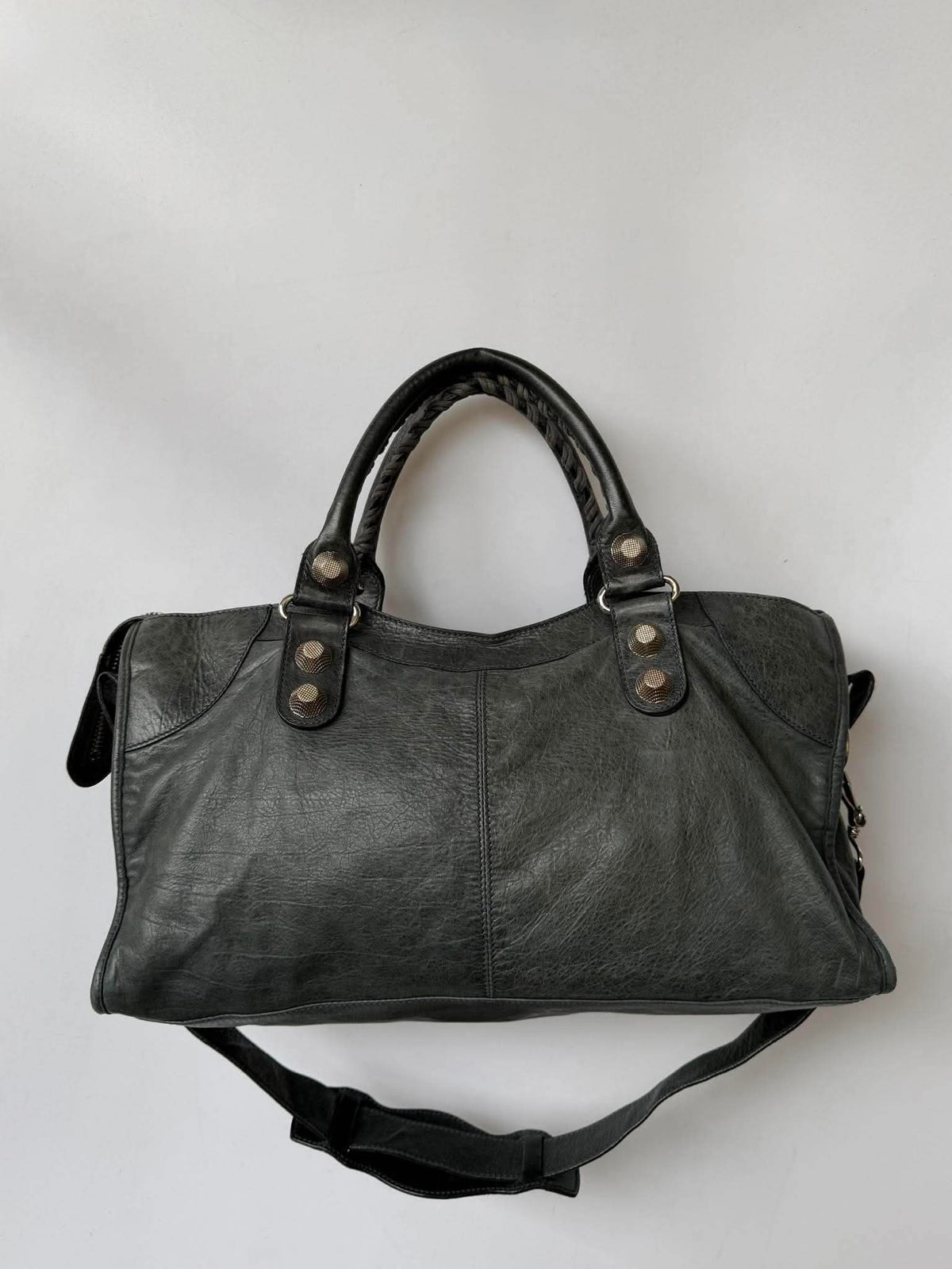 2000’s Balenciaga Dark Gray Giant 21 Silver Part Time