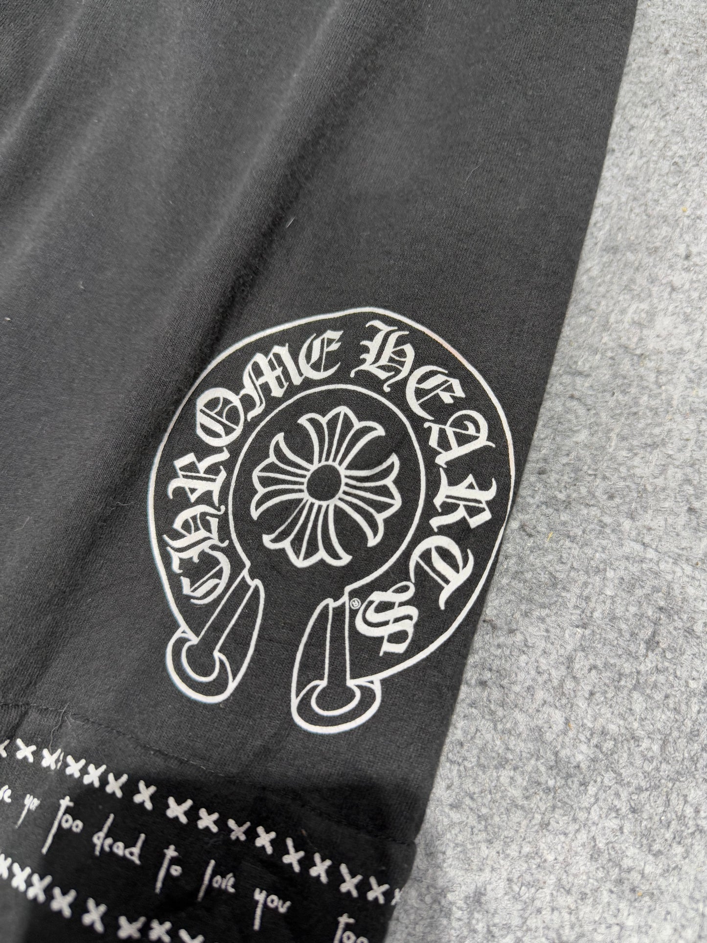 Chrome Hearts JJS Deadly Doll Wide Leg Pants