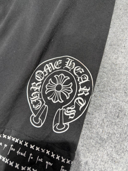 Chrome Hearts JJS Deadly Doll Wide Leg Pants