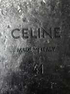 Celine by Hedi Slimane Luco Leather Penny Loafers