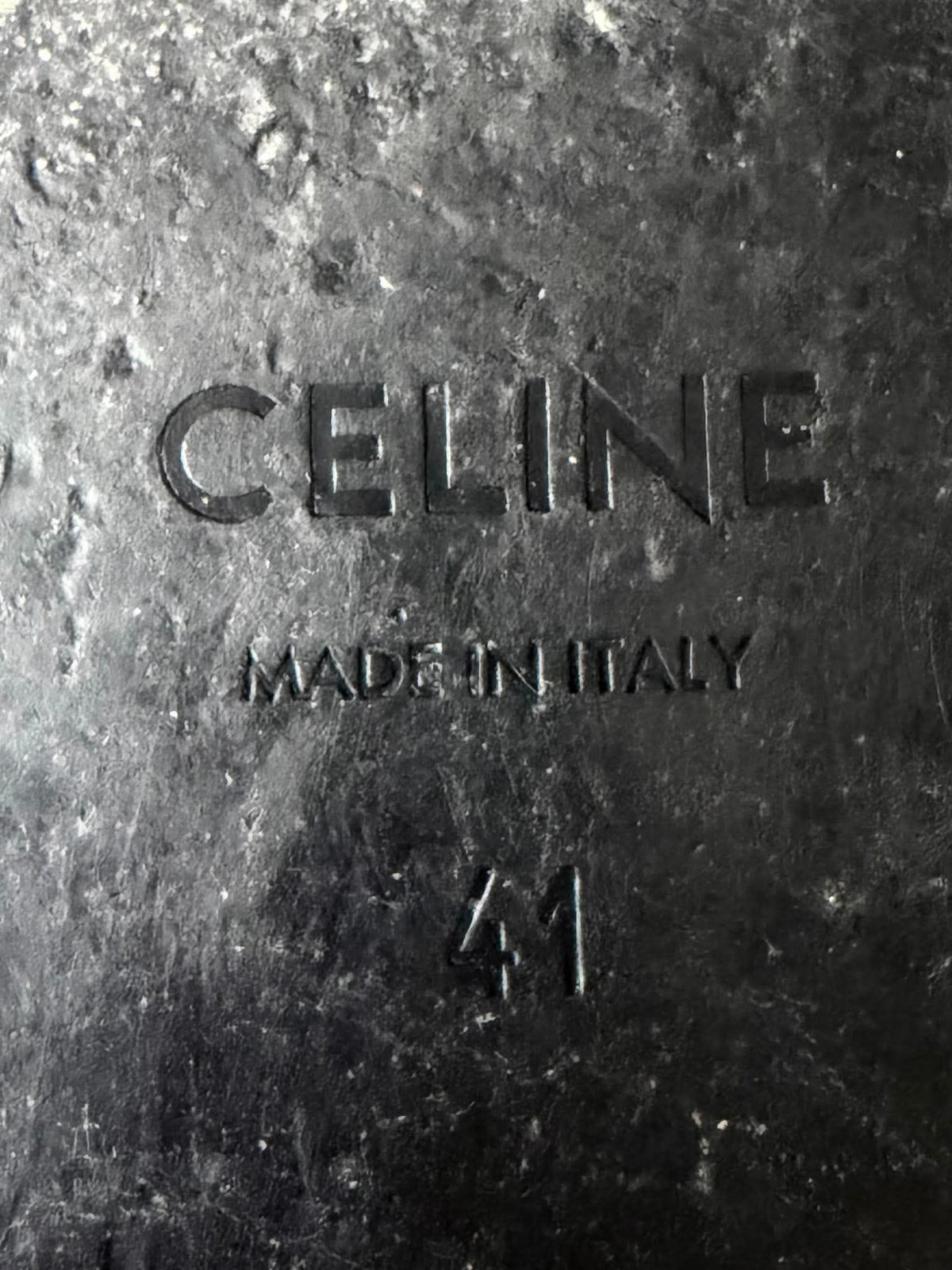 Celine by Hedi Slimane Luco Leather Penny Loafers