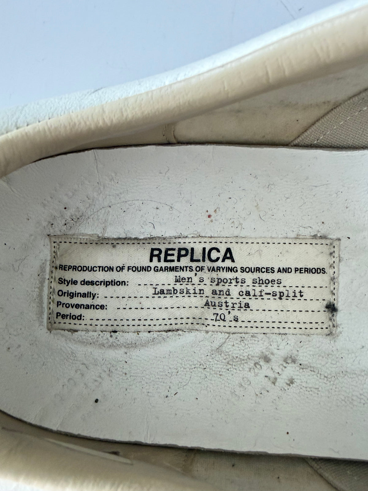 Maison Margiela GAT’s Replica Sneaker