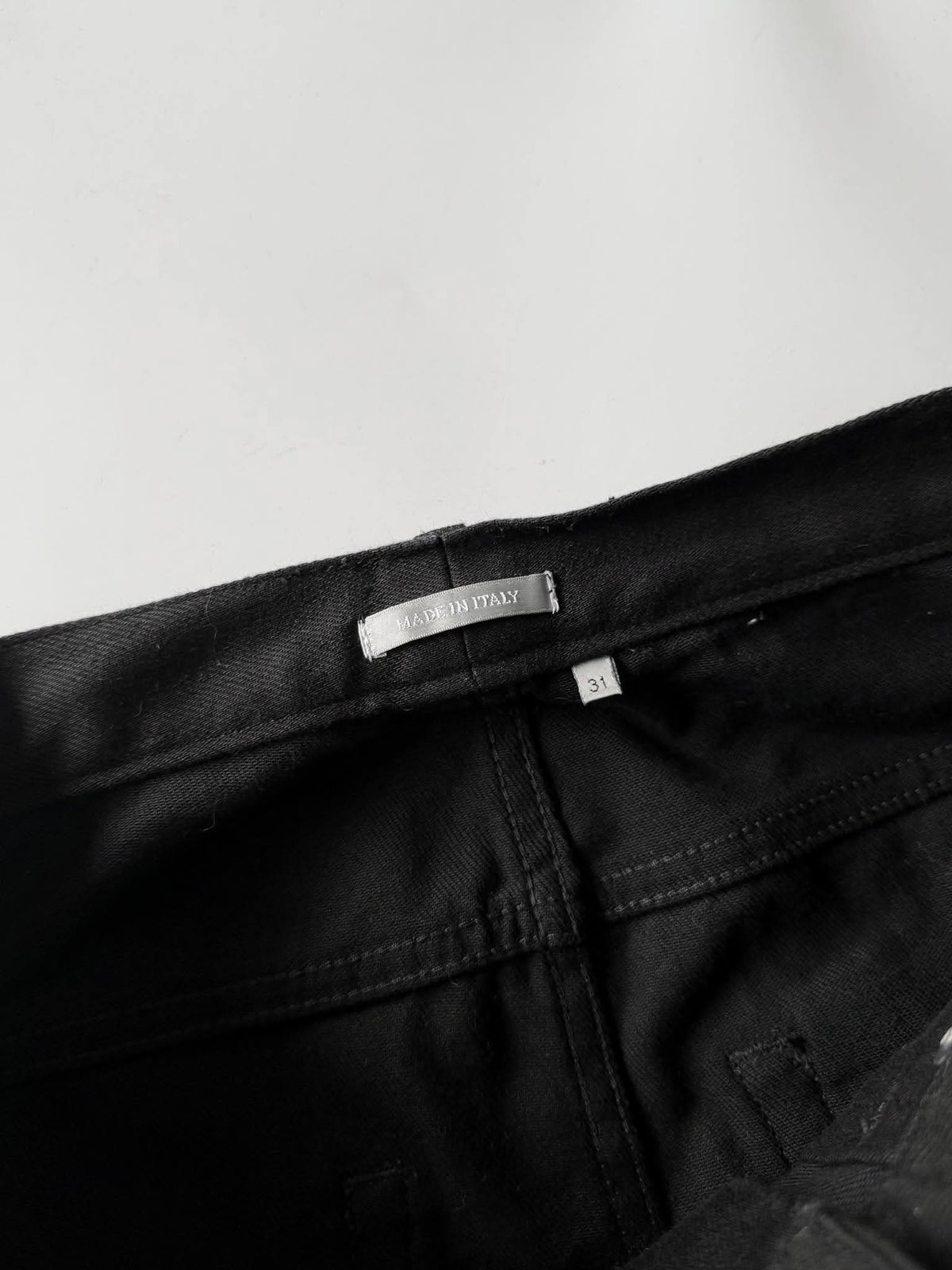 Dior Homme A/W2018 Slim-Fit Black Pants