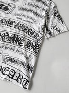 Chrome Hearts x Comme des Garçons Scroll Label T-Shirt