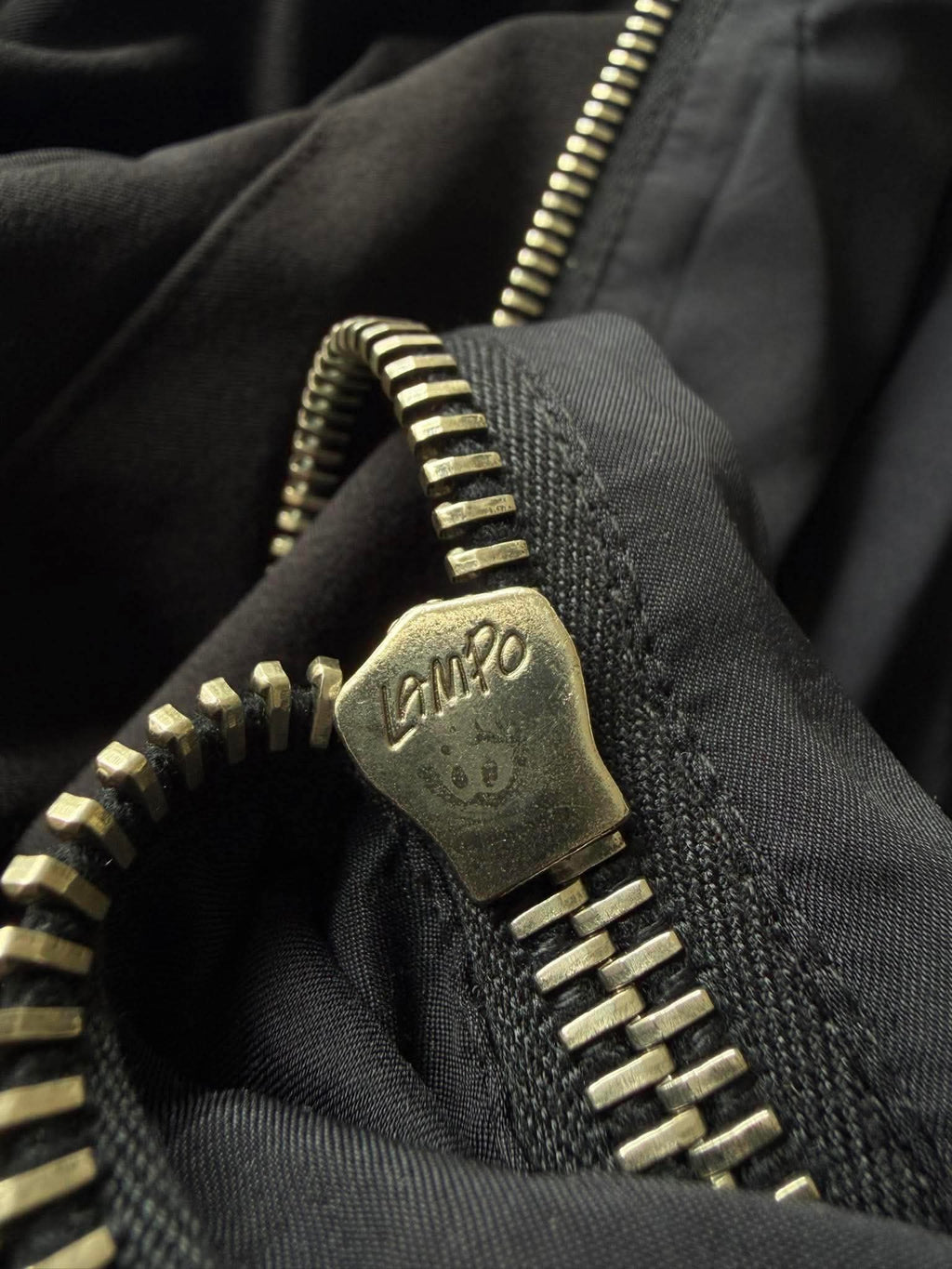 Vintage A/W1998 Gucci Black Nylon Biker Jacket
