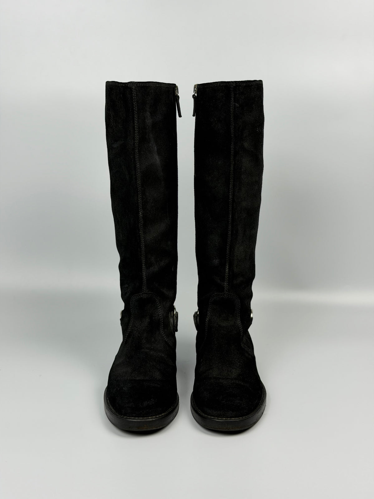 Gucci Tom ford/Demna Horsebit Accent Suede Ridding Boots