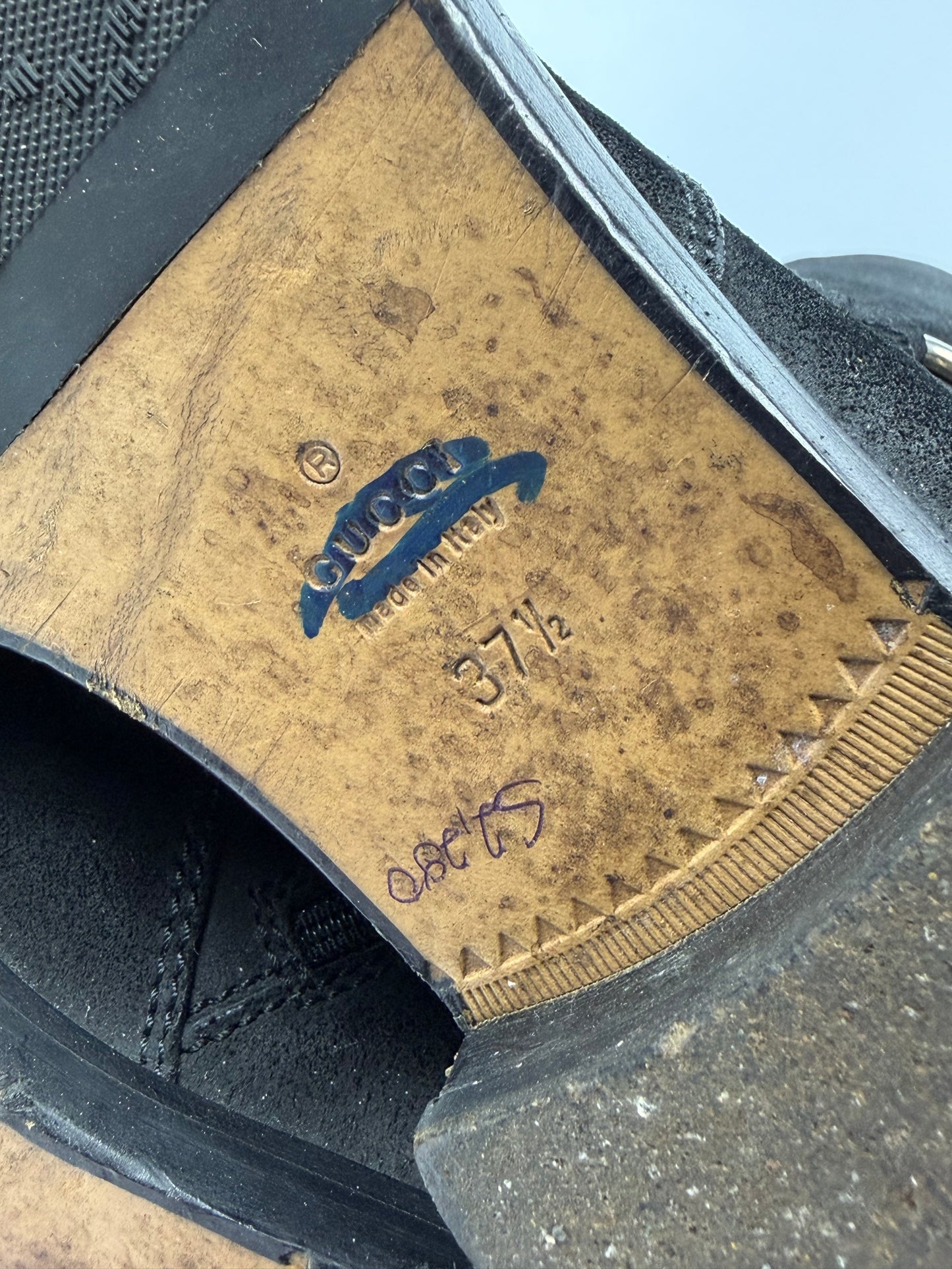 Gucci Tom ford/Demna Horsebit Accent Suede Ridding Boots
