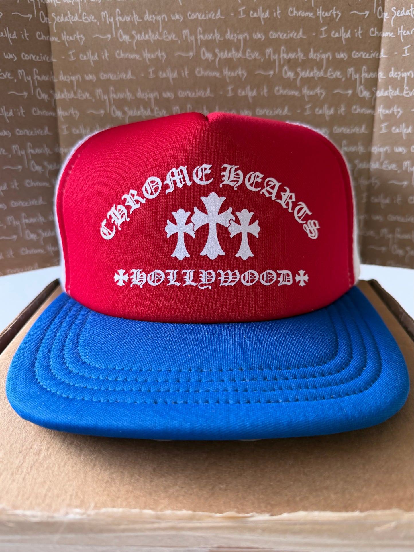 Chrome Hearts King Taco "4th of July" Trucker Hat