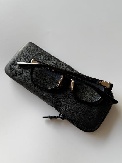 Chrome Hearts Baggins-A glasses Black and 22k Gold Plating