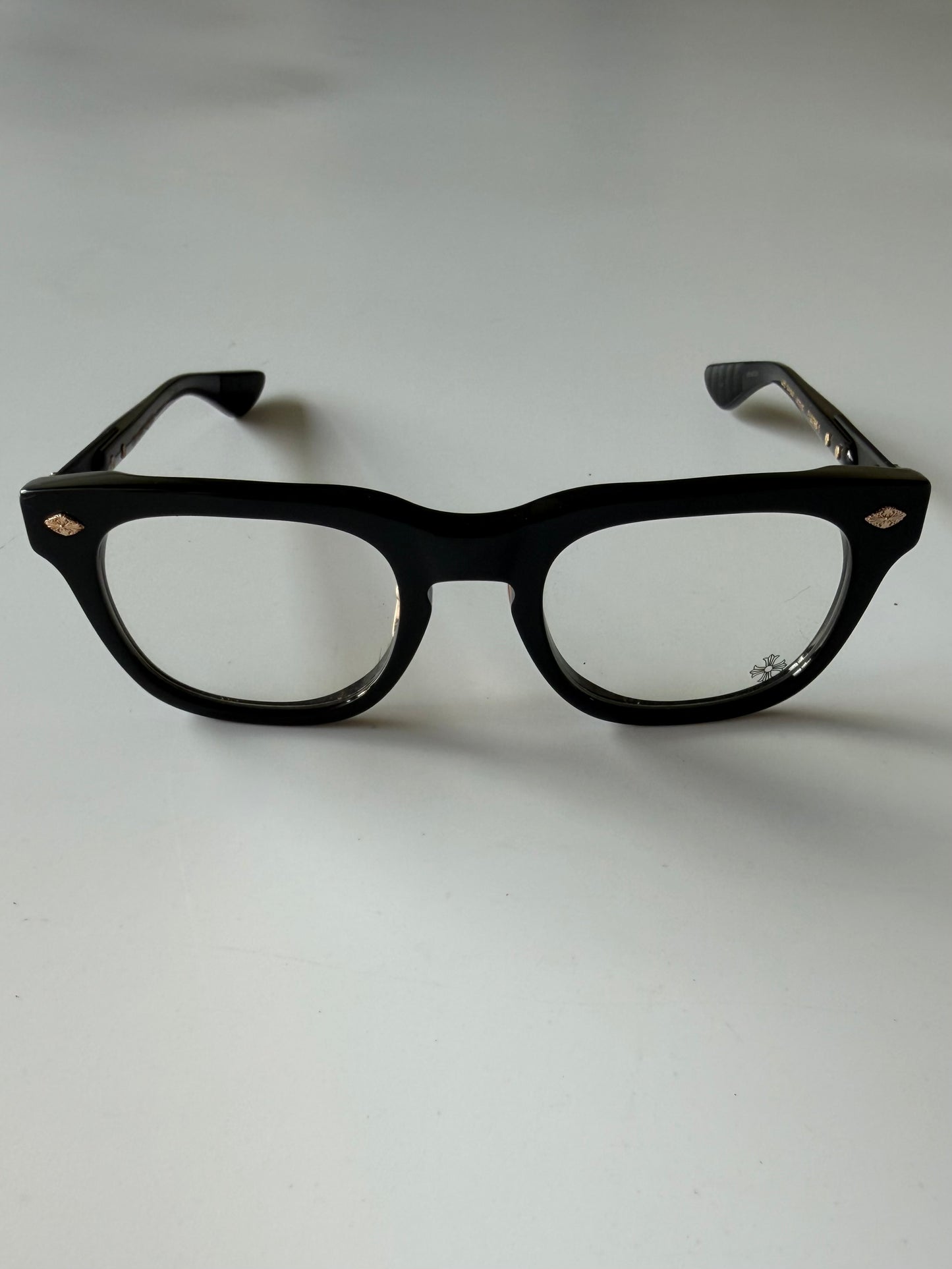 Chrome Hearts Baggins-A glasses Black and 22k Gold Plating