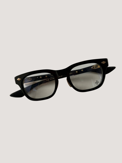 Chrome Hearts Baggins-A glasses Black and 22k Gold Plating
