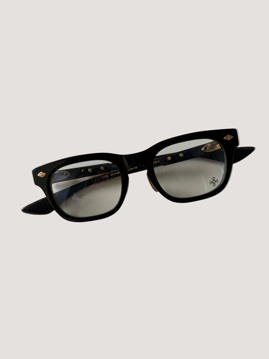 Chrome Hearts Baggins-A glasses Black and 22k Gold Plating