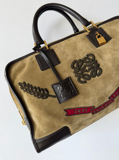 Loewe 1975-2005 Amazona Limited Edition Suede Bag