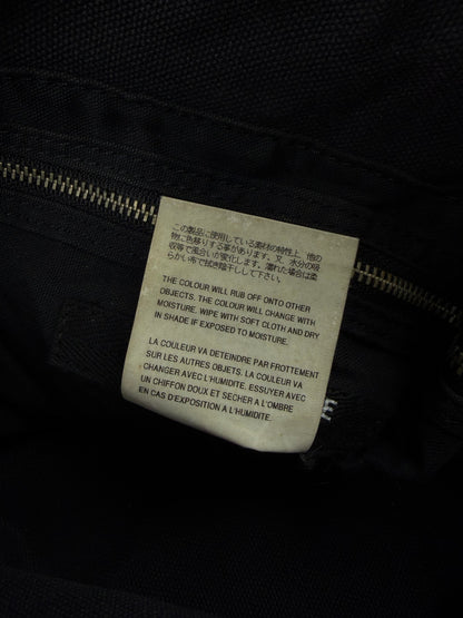 Junya Watanabe Comme des Garcons Black Leather Tote Bag