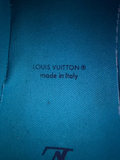 Louis Vuitton Trainers 'Blue Purple with Crystals’
