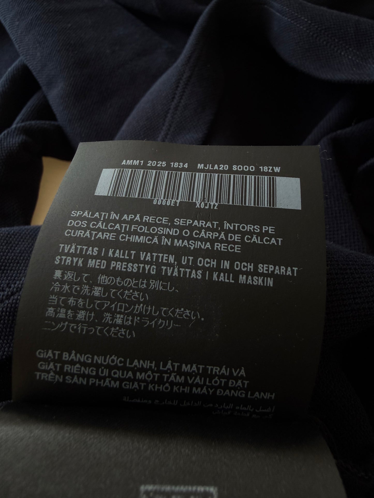 Miu Miu Blue Piqué Polo-Neck Zipped Sweatshirt