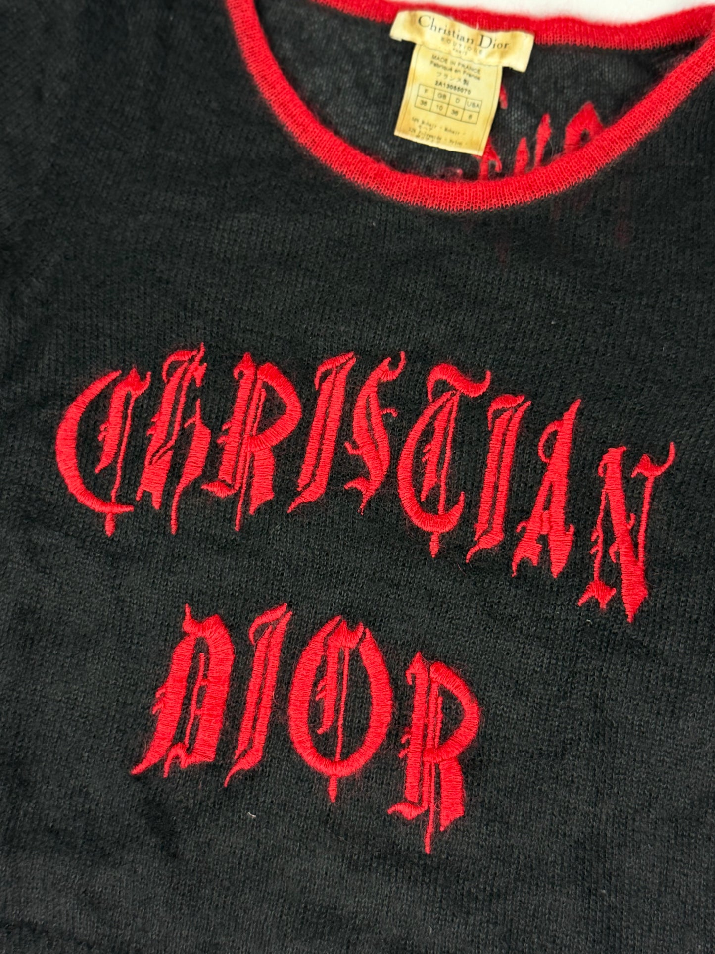 Dior by Galliano SS02 Gothic Blood Red 1947 Tops