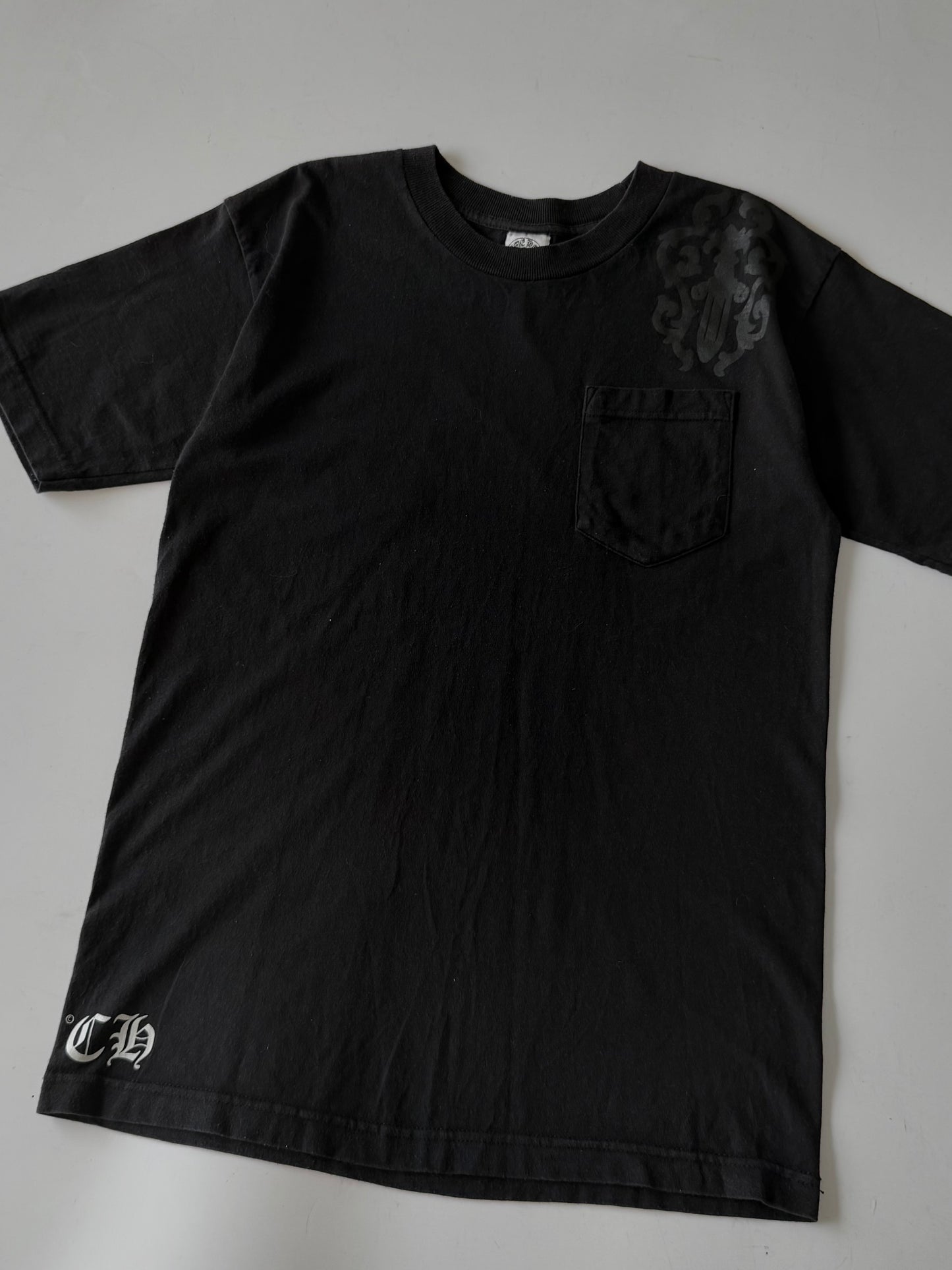 Vintage Chrome Hearts Cemetery Cross & Dagger Tee