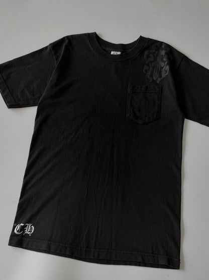 Vintage Chrome Hearts Cemetery Cross & Dagger Tee
