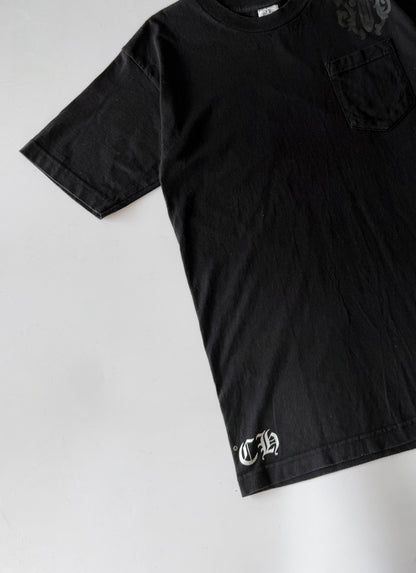 Vintage Chrome Hearts Cemetery Cross & Dagger Tee