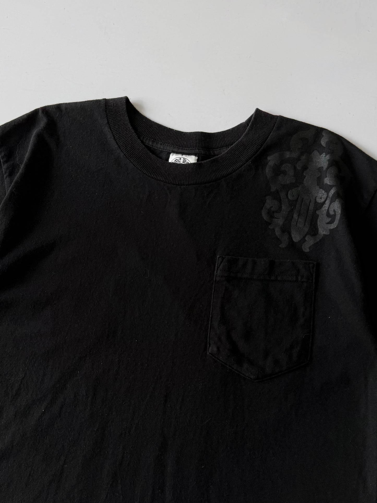 Vintage Chrome Hearts Cemetery Cross & Dagger Tee
