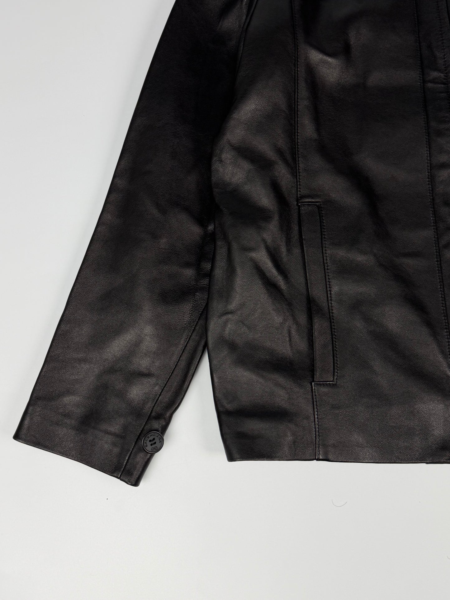 Balenciaga 1997 Nicholas Ghesquière Leather Jacket