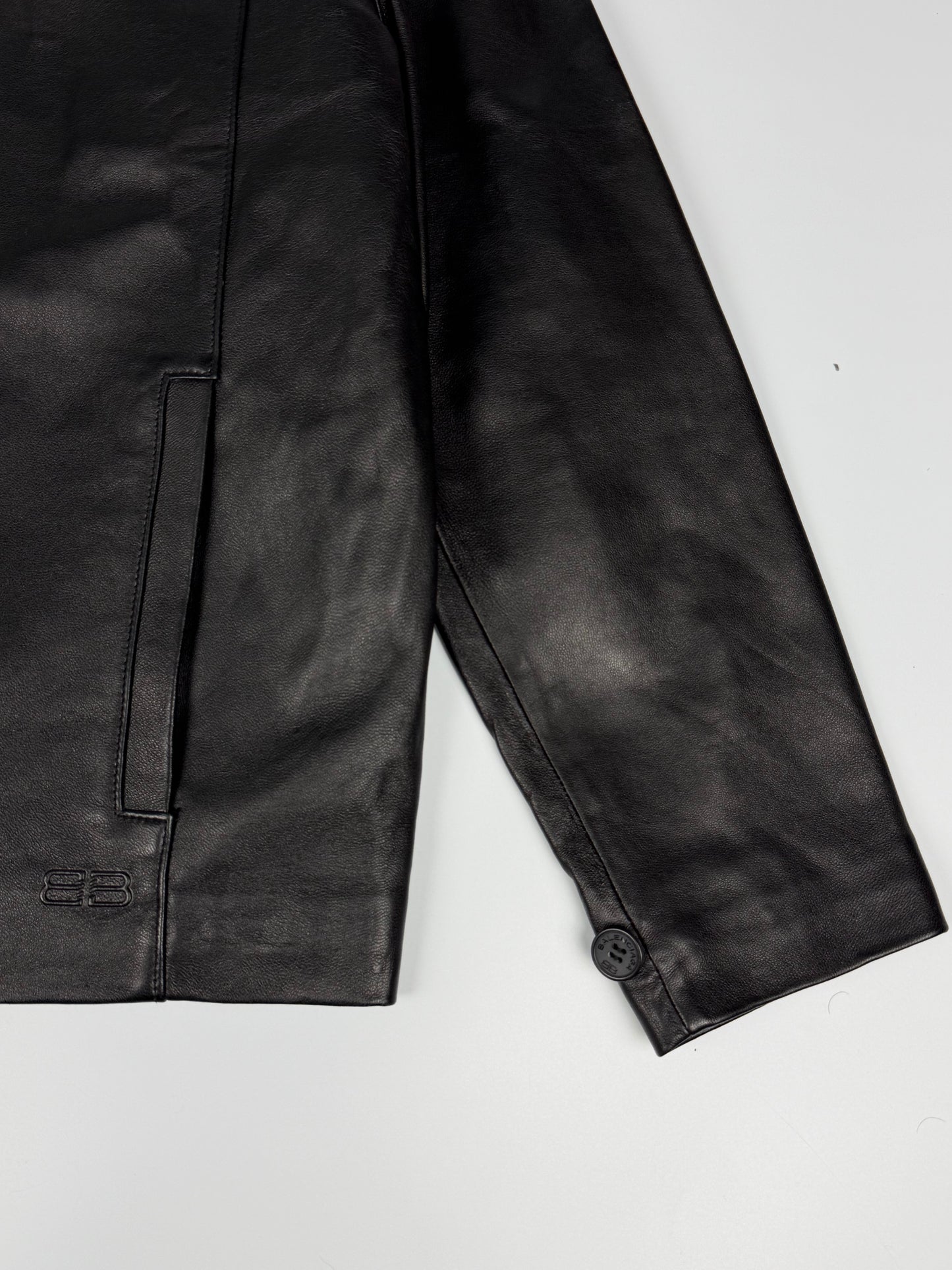 Balenciaga 1997 Nicholas Ghesquière Leather Jacket