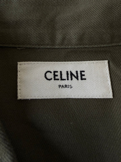 Celine Military Short Sleeve Button Down Shirt